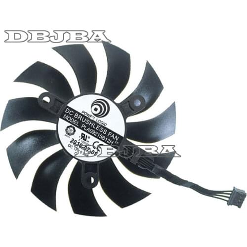 PLA09215B12H Fan For EVGA GeForce GTX 1060 SC MINI ideo Graphics card cooling fan