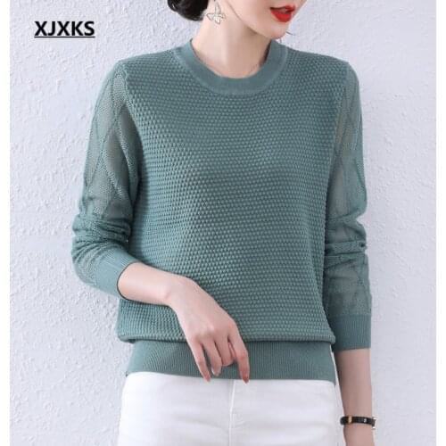 Женские пуловеры XJXKS China At AliExpress