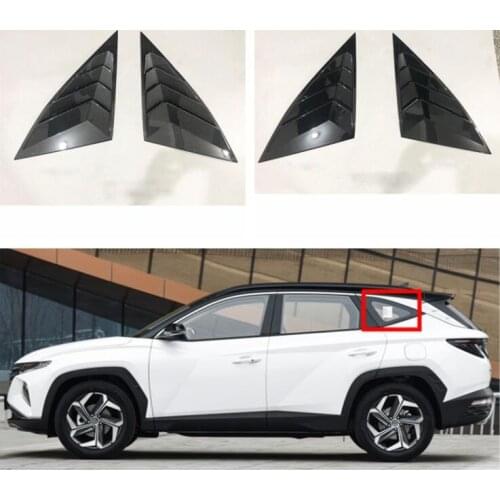 Car Body Becoration Rear Triangle Window Blinds Modification Special Accessories For Hyundai TUCSON L NX4 5th 2021 YJD