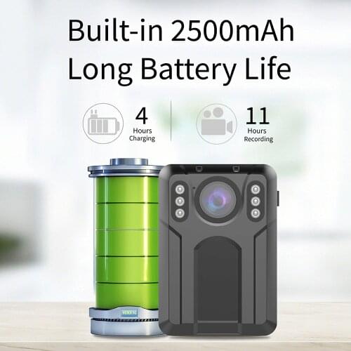 CammPro M1N Law enforcement recorder high-definition night vision portable work recorder instrument small chest wear Body Camer