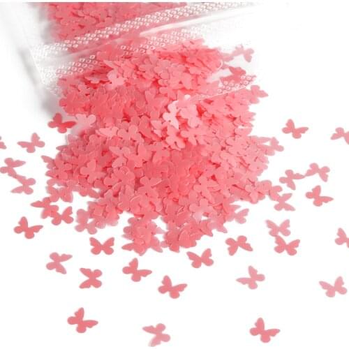 Pearl Color Butterfly Glitter Sequin For Epoxy Resin Mold Filling Silicone Molds Decoration Handmade Crafts Resin Art Supplies