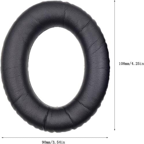 28EA 1Pair Black Foam Earpads Ear Cover Cushion for HyperX Cloud Revolver S Headphone