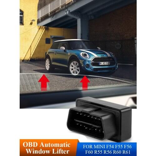1Pcs OBD 16 Pin Holes One-key Automatic Window Lifter Modification Accessories For MINI Cooper Countryman F54 F55 F56 F60 F57