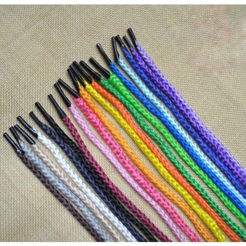 1000pcs/lot Dia.4mm 8strands Polypropylene portable rope with inner core Gift paper bag rope for gift bag, whole L30cm,15colors
