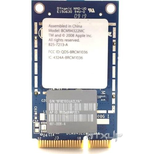 For Apple Airport Extreme BCM94322MC PCI-E Wireless WIFI Card For Mac Pro MB988Z/A Wireless Network Card 410#2