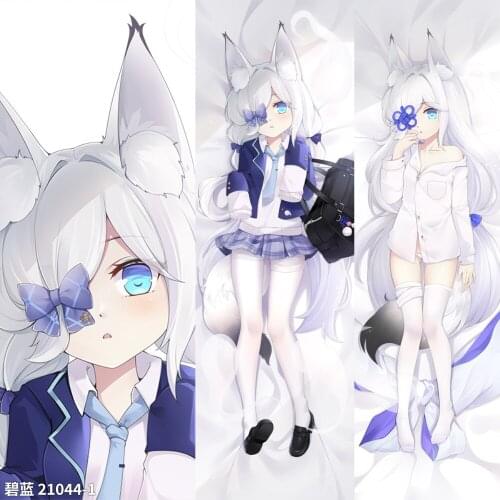 Anime Azur Lane Kasumi Dakimakura 2WAY Hugging Body Pillow Case Cosplay Japanese Game Otaku Pillow Cushion Cover Xmas Gifts CYS