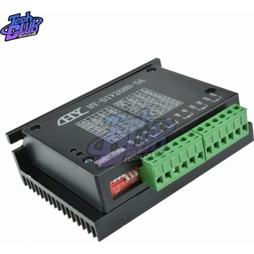 DC9-40V Stepper Motor Driver TB6600 Nema 23 Nema 34 42/57/86 Nema17 4A 1 axis Stepping Motor CNC Engraving Machine