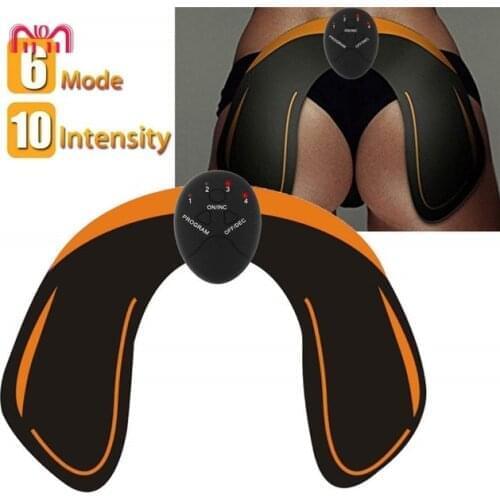 EMS Hip Trainer Muscle Stimulator ABS Fitness Buttocks Butt Lifting Buttock Toner Trainer Slimming Massager Unisex body building