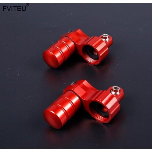 FVITEU CNC Alloy Front Absorber Buffer Cavity Set for 1/5 HPI Baja 5B SS 5T 5SC Rovan King Motor