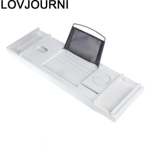 Mensole Porta Vino Holder Shelf Wine For Book Accessoires Plateau Bathtub Accessories Tablette Baignoire Tub Bath Tray