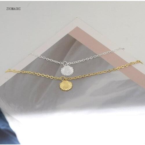 Cute Seashell Bracelets Ocean Beach Conch Sea Shell Jewelry Nautical Ariel Bracelets for Women Party