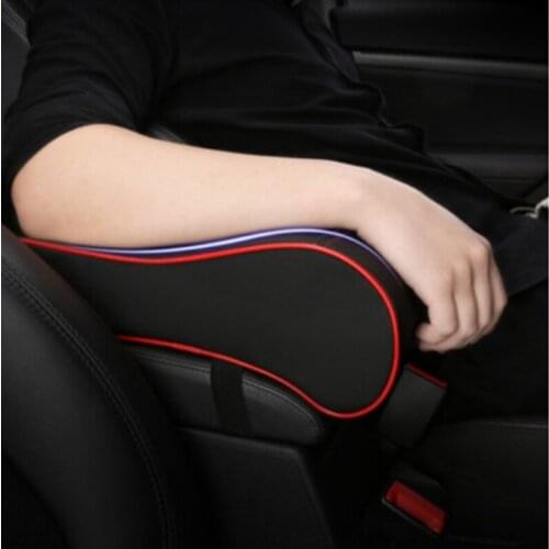 New Auto Armrests Pad Car Center Console Arm Car Styling for Ford Focus Kuga Fiesta Ecosport Mondeo Escape Explorer Edge Mustang