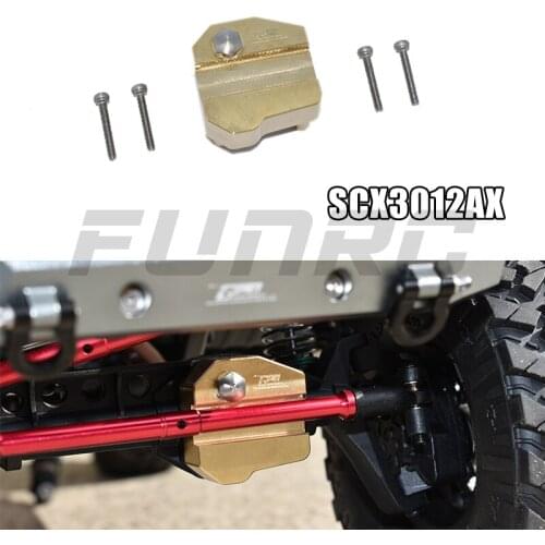 GPM Axial SCX10 III Gladiator AXI03006 AXI03007 climbing car copper Front and rear gearbox Universal Outside cover AXI232026