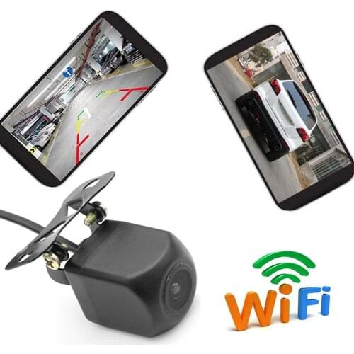 WIFI Reversing Camera Night Vision Car Rear View Camera Mini Car Waterproof Driving Recorder For IPhone And Android Superior