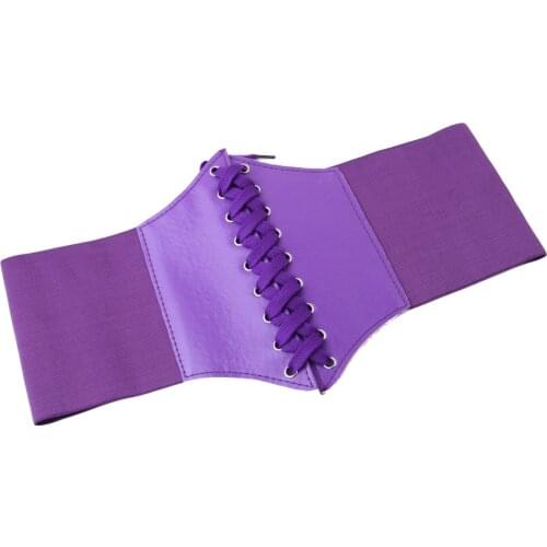 Retro Vintage Women Corset Lace Up Design 2021 Fashion Gothic Purple Black Red Sexy Belt High Quality Bustier