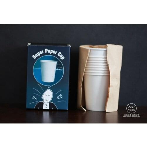 1set Super Paper Cup magic tricks Appear From bag stage Magic prop Magician Trick Magic Gimmick