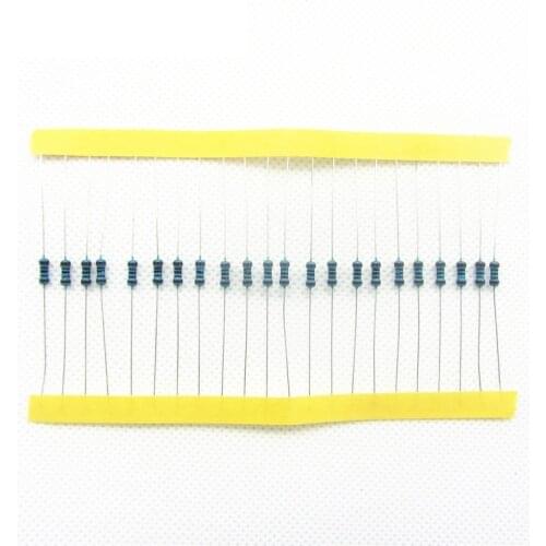100pcs RoHS Lead Free Metal Film Resistor 1/4W Watts 10K ohm 10KR 1% Tolerance Precision