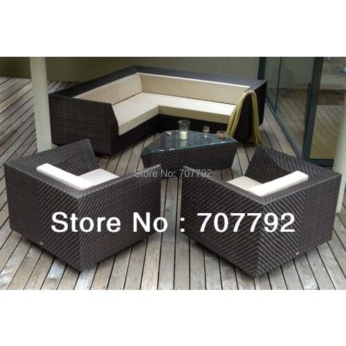 2014 New Design Patio furniture Outdoor Corner Sofa Set Corner Design Sofa