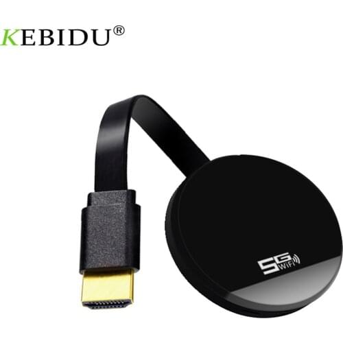 1080P 5G WiFi Wireless Display Dongle TV Stick For Airplay HDMI-Compatible 4K TV Stick Dual Band Video Streamer HD For Android