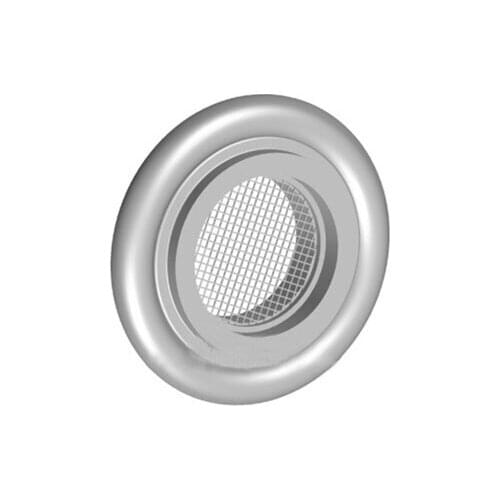 KF flange Centering ring with mesh screen with O-ring for pipe fitting