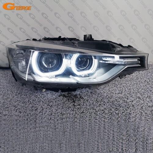 Ultra Bright DTM Style led Angel Eyes halo rings Day Light For BMW 3 Series F30 F31 F34 F35 F80 F81 M3 pre Facelift