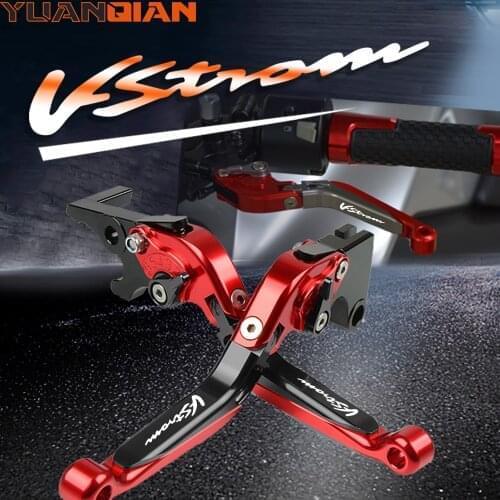 For SUZUKI DL650 VSTROM 2011 2012 2013 2014 2015 2016 2017 2018 Motorcycle Brake Clutch Levers Folding Adjustable DL 650 V-STROM
