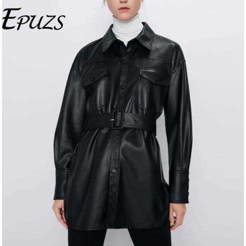 EPUZS Women's Leather Jackets