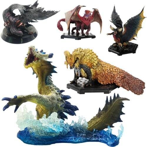 Monster Hunter World Action Figure PVC Models Hot Kirin Dragon Toy Model Collection Gift Finished Goods