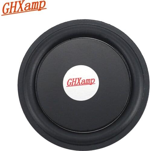 GHXAMP 75MM 3 inch Rubber Bass Vibration Plate Diaphragm Low Frequency BASS Radiator For Auxiliary Subwoofer DIY 2PCS