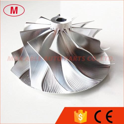 K27 Turbocharger Aluminum 2024/Milling/ Turbo Billet compressor wheel /Turbo compressor wheel 11+0 blades 46.80/59.95mm