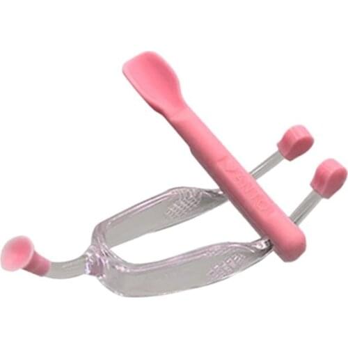 Eye Care Contact Lenses Inserter Remover Silicone Soft Tip Tweezer Stick Case Set Wearing Tools 649C