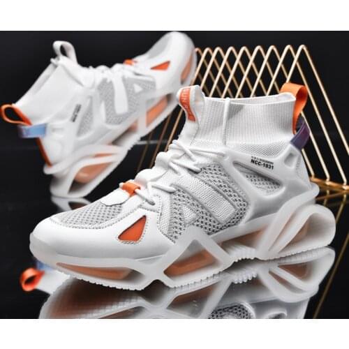 Men Trend Casual Sport Shoes Breathable Soft Sneakers Non-Slip Damping Footwear Comfortable Jogging Zapatos High Quality Shoes