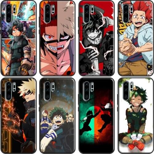 Deku Katsuki Bakugou BNHA Soft Cover For Huawei P30 Lite P40 P20 Pro Mate 20 10 Lite P Smart 2021 2019 Phone Case