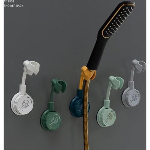 Non perforated shower holder holder holder shower nozzle hanging seat suction cup shower head bathroom shower accessories base