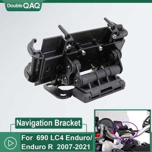 NEW Motorcycle For 690 LC4 Enduro R Navigation Bracket Mobile Phone GPS Plate Bracket Support Phone Holder 690 LC4