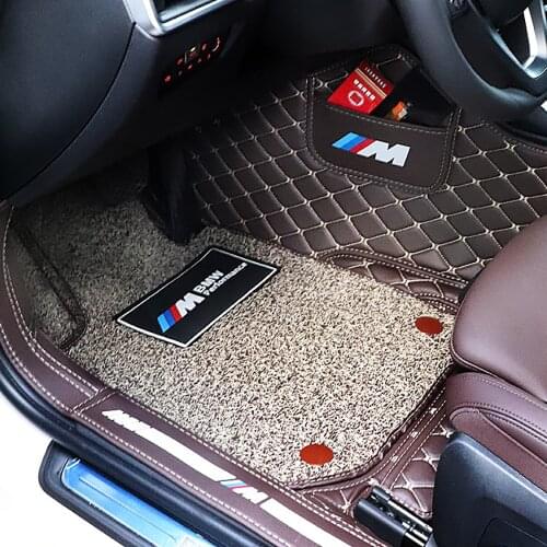 Suitable for BMWs new 3 series foot pads fully enclosed 325i car special wire ring foot pads