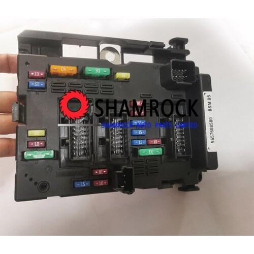 BSW Box Fuses OEM 9650664080/6500Y1/9650663880/9646405280 for CCITROEN BERLINGO C3 C5 C8 XSARA PPEUGEOT 206 307 406 807 PARTNER