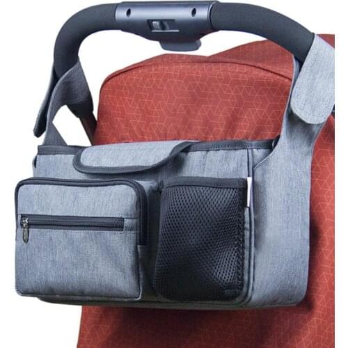 Diaper Bag Fashion Baby Stroller Bag Organizer Bag Travel Hanging Nappy Diaper Storage Bag Cart Basket Hook Stroller Accessories