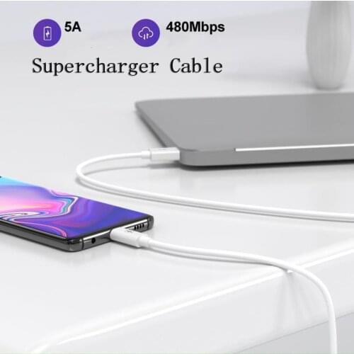 USB 3.1 Type C 5A Cable 40W Quick Supercharged USB C Data Cord For Huawei Mate 30 20 Pro Samsung Note S 10 S20 Ultra A71 A91 A51