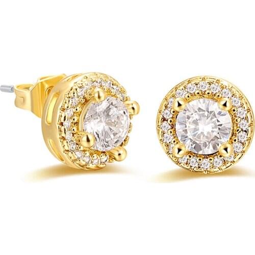 Xiaojing Women's Gold Earrings