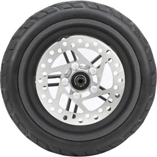 8.5 Inch Rear Wheel For Xiaomi Pro+Tire+120MM Disc Brake Electric Scooter Rear Tire Anti-puncture Explosion-proof Damping Tire