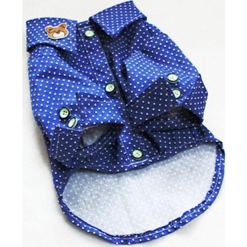 Pet Clothes Summer Dog Shirt Coat Cat Puppy Clothing Chihuahua Yorkie Poodle Pomeranian Schnauzer Costume Dog Outfit Dropship