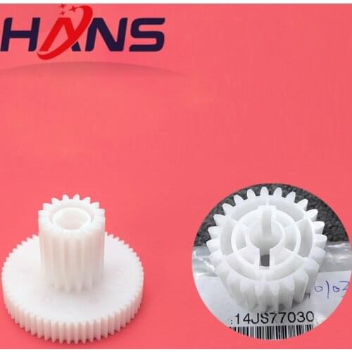 2pc 14JS77020 1474-1020-01 14JS-7702-0 Paper Exit Up-Down gear for Konica Minolta Bizhub C451 C550 C552 C650 C652 Up Down Gear B