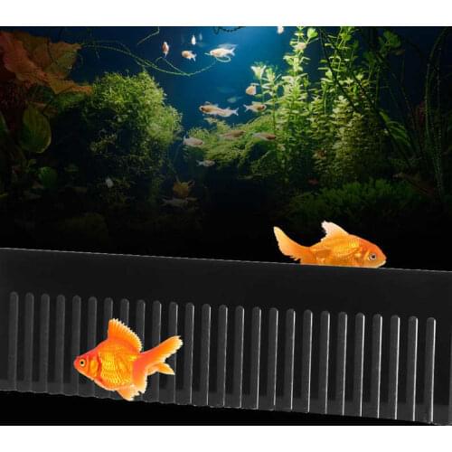 Acrylic Durable Beautiful Flow Weir Comb Water Avoid Overflow Fish for Aquarium Fish Tank Pressure Air Flow