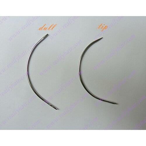 Free shipping tip C type Needle of Weaving / Human Hair Weft Extension Weaving Tools 144pcs/pack