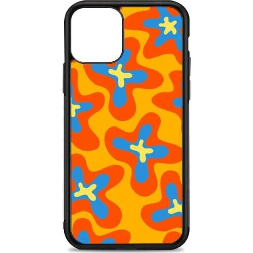 Abstract retro squiggles Art Phone Case for iPhone 12 mini 11 pro XS Max X XR 6 7 8 plus SE20 High quality TPU silicon cover