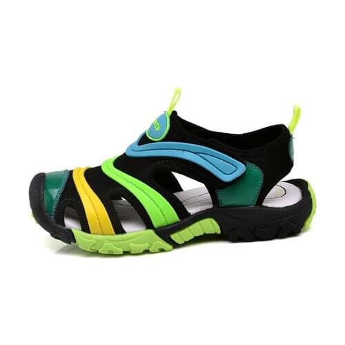 Childrens sandals kids Shoes Girls sandals 2018 new summer baby boys shoes beach shoes wholesale size 26-37 colorful hot