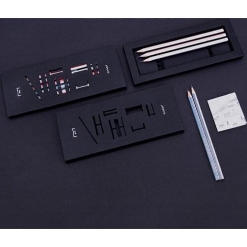 Kinbor Pencil 5pcs/pack HB Memory Environmental Protection Pencil Learning For Office School