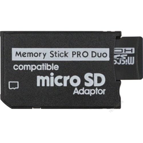 Mini Memory Stick Pro Duo Card Reader New Micro SD TF to MS Card Adapter for PSP Converter