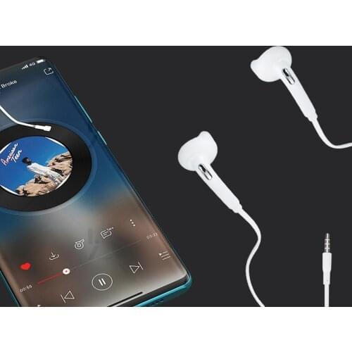 3.5mm In-ear Miniature Microphone Stereo Wired Headset Suitable For All Types Of Phones Support Wire Control Noise Reduction